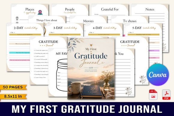 Download My First Gratitude Journal - Gratitude journal Collection