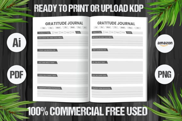 Download Gratitude Journal 2023 KDP Interior V 9 - Gratitude journal Collection