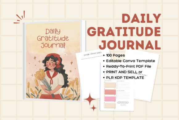 Download Ricefield Daily Gratitude Journal - Gratitude journal Collection