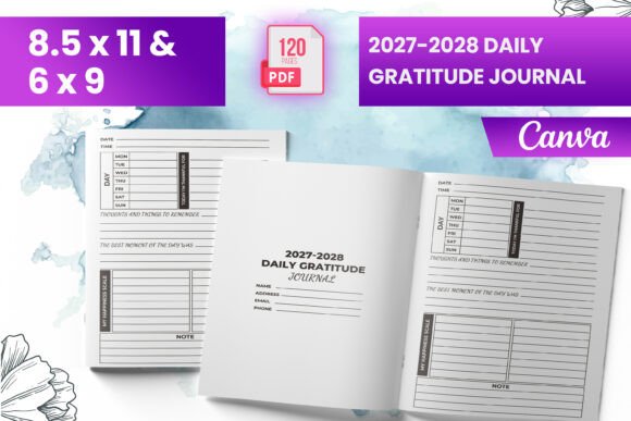Download 2027-2028 Daily Gratitude Journal (KDP) - Gratitude journal Collection