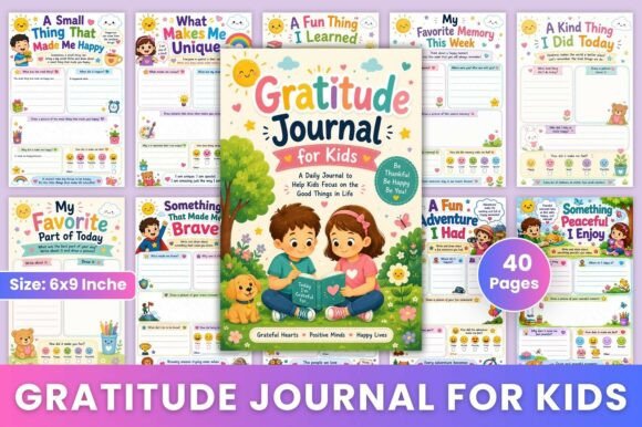Download Gratitude Journal for Kids - Gratitude journal Collection