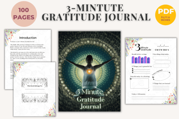 Download 3-Minute Gratitude Journal - Gratitude journal Collection