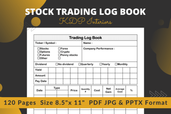 Download Stock Trading Log Book Interior - Premium Resources