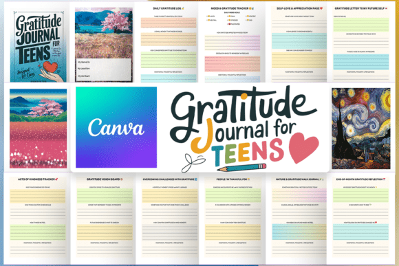 Download Gratitude Journal for Teens - Gratitude journal Collection