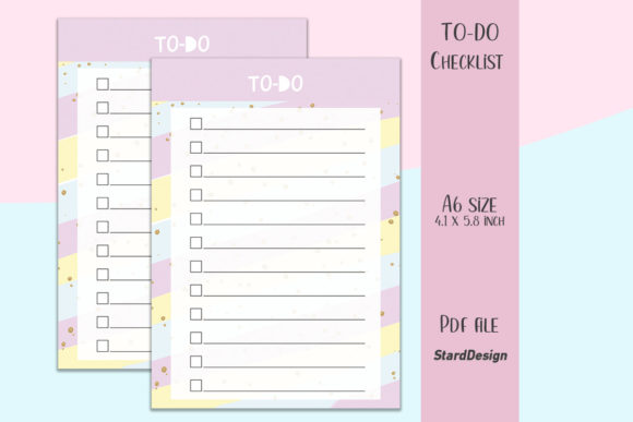 Download To-Do CheckList Printable 7 - Premium Bundle
