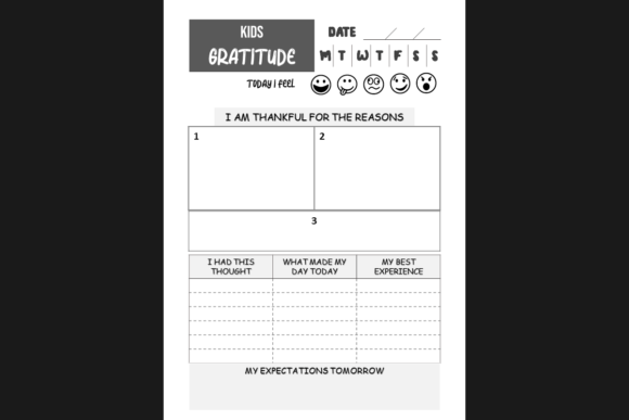 Download GRATITUDE JOURNAL for TEENS &amp; KIDS - Gratitude journal Collection