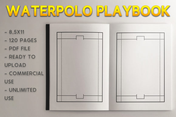 Download Waterpolo Playbook | KDP Template - Kdp template Collection