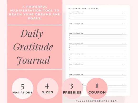 Download Daily Gratitude Journal, Gratitude Journal - Gratitude journal Collection
