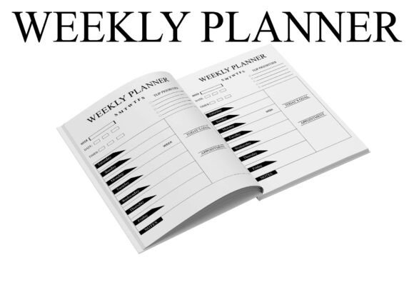 Download Weekly Planner 2026 Daily Kdp Template - Kdp template Collection