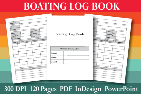 Download KDP Boating Log Book Interior - Log book interior Collection