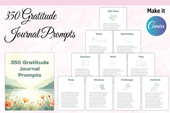 Download ✨ Gratitude Journal Prompts - Gratitude journal Collection