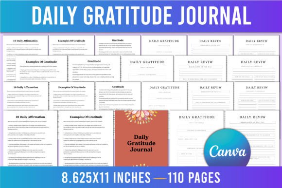Download Daily Gratitude Journal with Prompts - Gratitude journal Collection