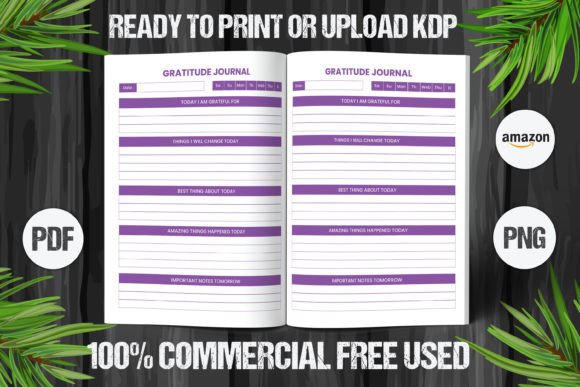 Download Gratitude Journal 2023 KDP Interior V 6 - Gratitude journal Collection