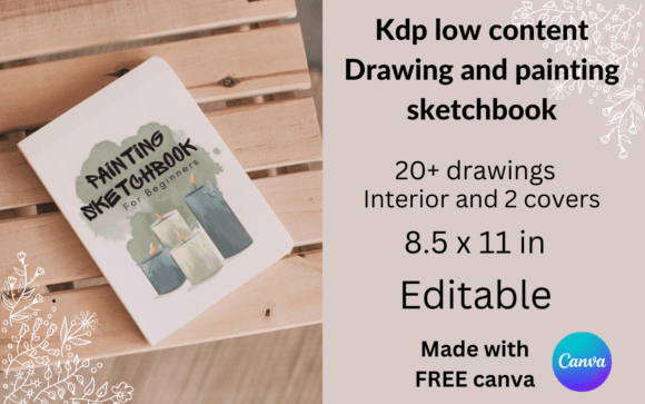 Download Kdp Low Content Painting Sketchbook - Kdp low content Collection