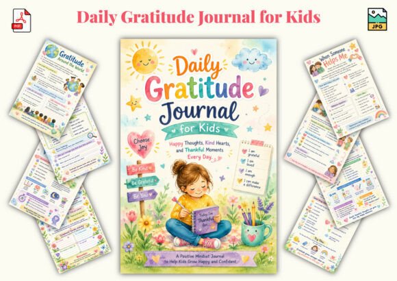 Download Daily Gratitude Journal for Kids - Gratitude journal Collection