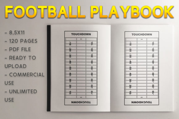Download Football Playbook | KDP Template - Kdp template Collection