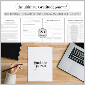 Download Gratitude Journal, Gratefulness Diary - Gratitude journal Collection