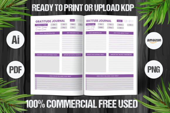 Download Gratitude Journal 2023 KDP Interior V 8 - Gratitude journal Collection