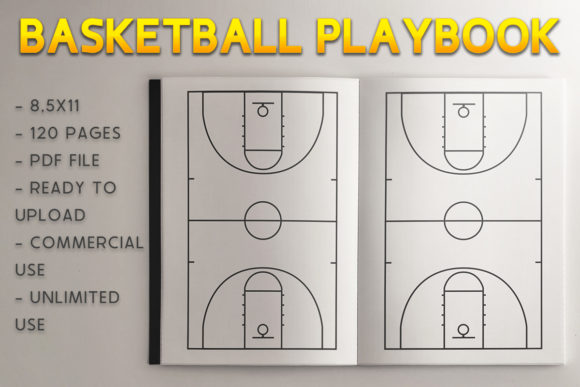 Download Basketball Playbook | KDP Template - Kdp template Collection